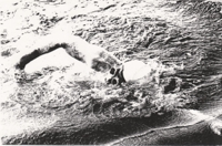 Frantiek Venclovsk pi plavn pes kanl La Manche, rok 1971